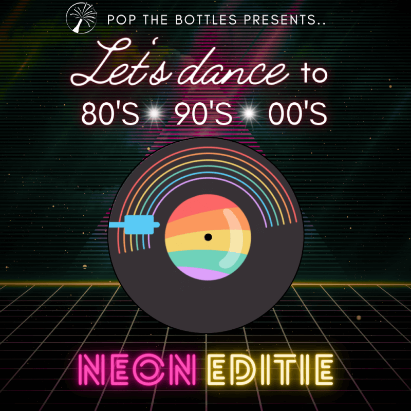 Event afbeelding van LET's DANCE to 80s 90s and 00's 5 okt 24 NEON edition bij Azotod de Meern
